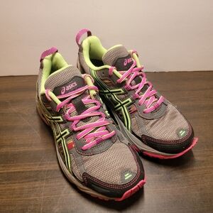 Asics Gel Womens Shoes Sneakers Lace Up Multicolor Size 6.5